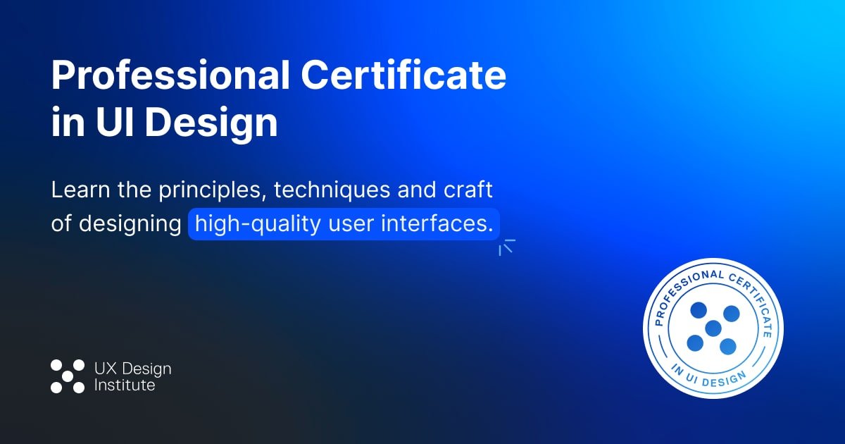 Formation UI/UX Design